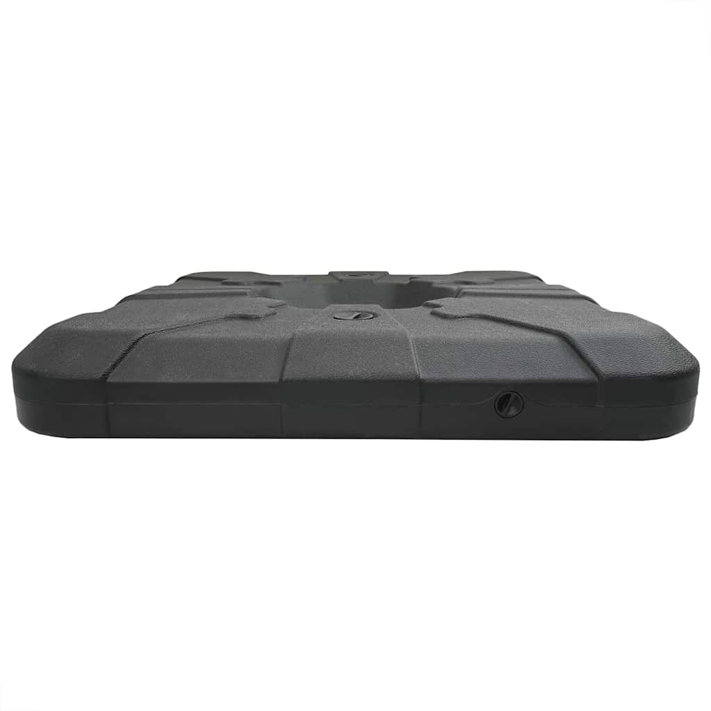 vidaXL Podstawa dla parasola wolnostojącego Czarny 88,5 x 88,5 x 12 cm