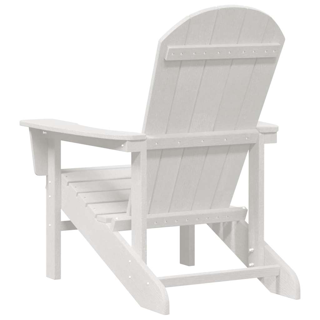 vidaXL Krzesło Ogrodowe 2 pcs Biały 82 x 74 x 92 cm Polietylen