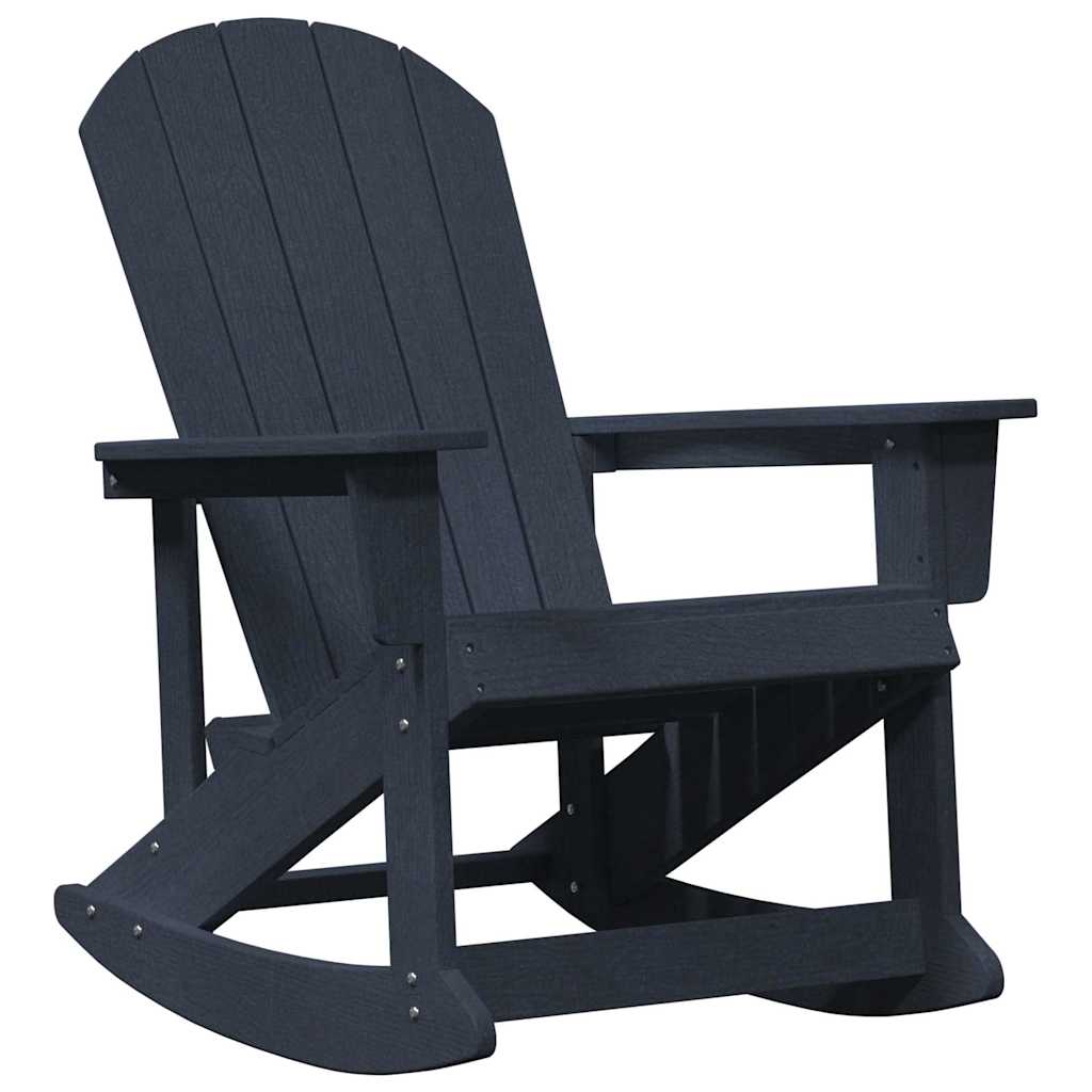 vidaXL Fotele bujane Adirondack 2 pcs Granatowy HDPE