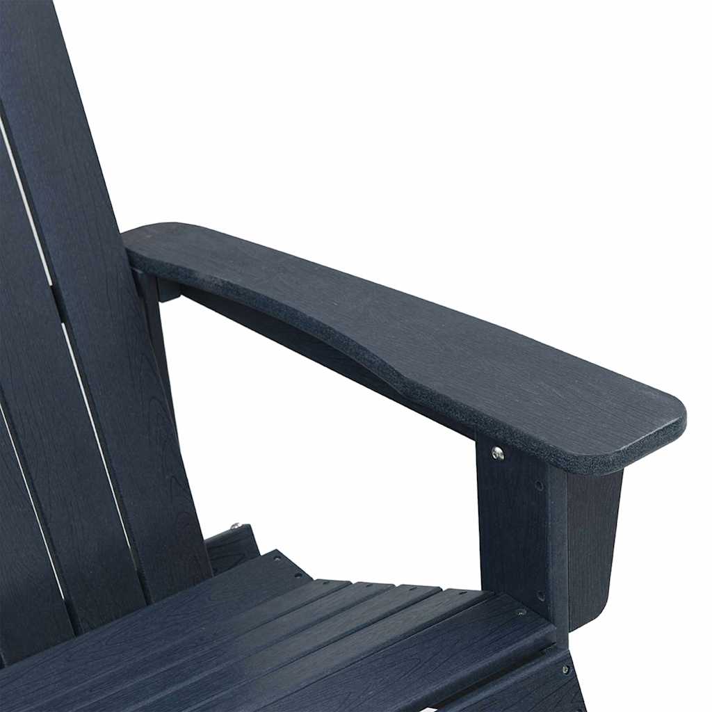 vidaXL Zestaw wypoczynkowy w ogrodzie 3 pcs Granatowy HDPE