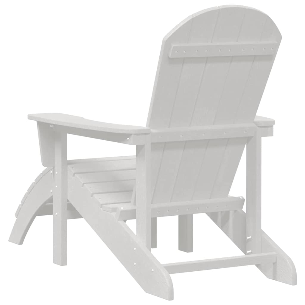 vidaXL Krzesło Ogrodowe 2 pcs Biały 83 x 74 x 92 cm Polietylen