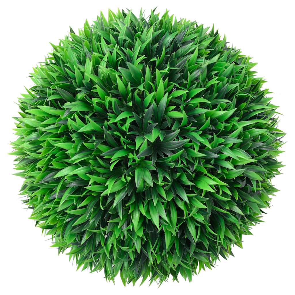 vidaXL Sztuczne kule bukszpanowe z diodami LED 2 szt. Zielone 47 cm
