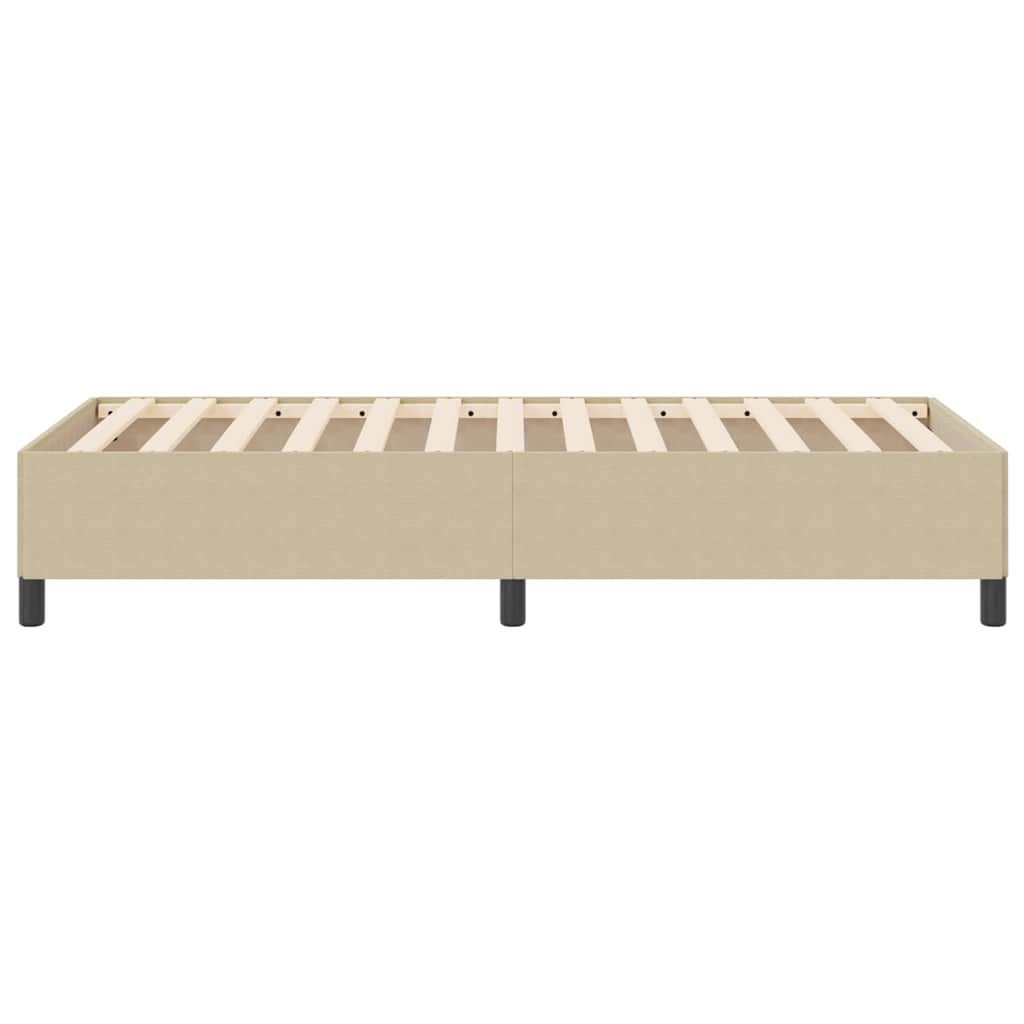 vidaXL Łóżko sprężynowe Szary zielony 80 x 200 cm Tkanina sztruksowa