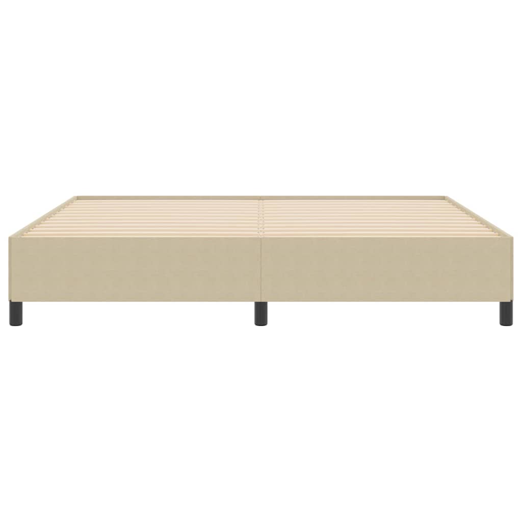 vidaXL Łóżko sprężynowe Szary zielony 200 x 200 cm Tkanina sztruksowa