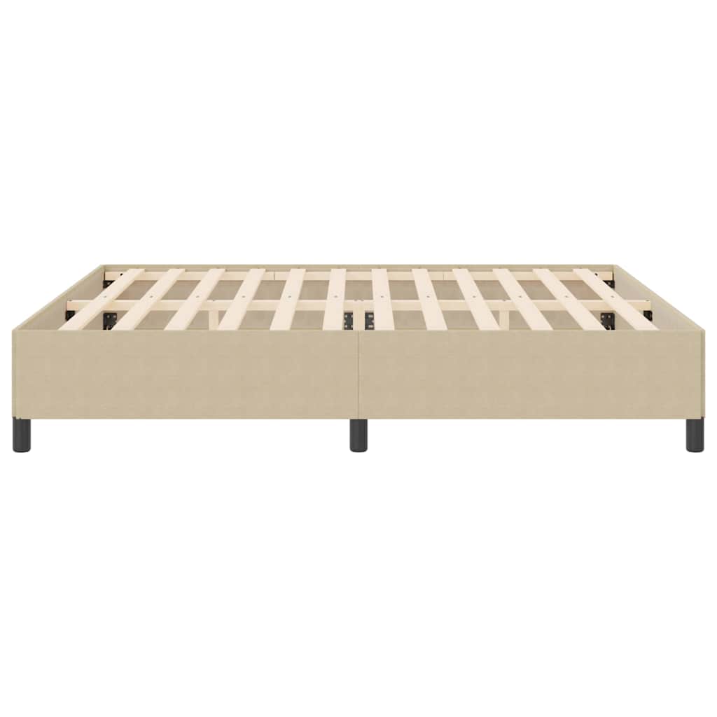 vidaXL Łóżko sprężynowe Szary zielony 200 x 200 cm Tkanina sztruksowa