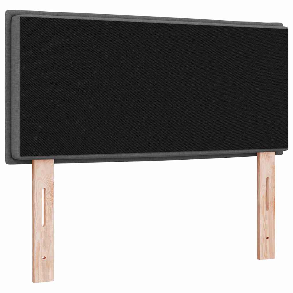 vidaXL Zagłówek Ciemnoszary 80 cm tkanina