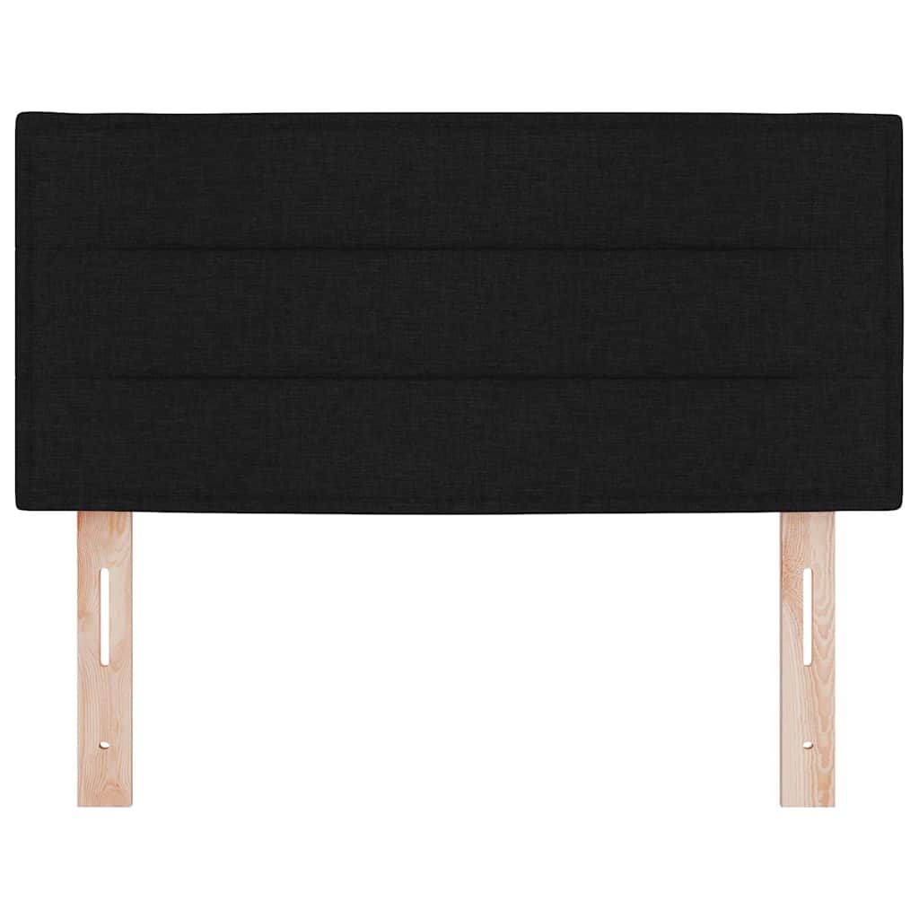 vidaXL Zagłówek Czarny 80 cm tkanina