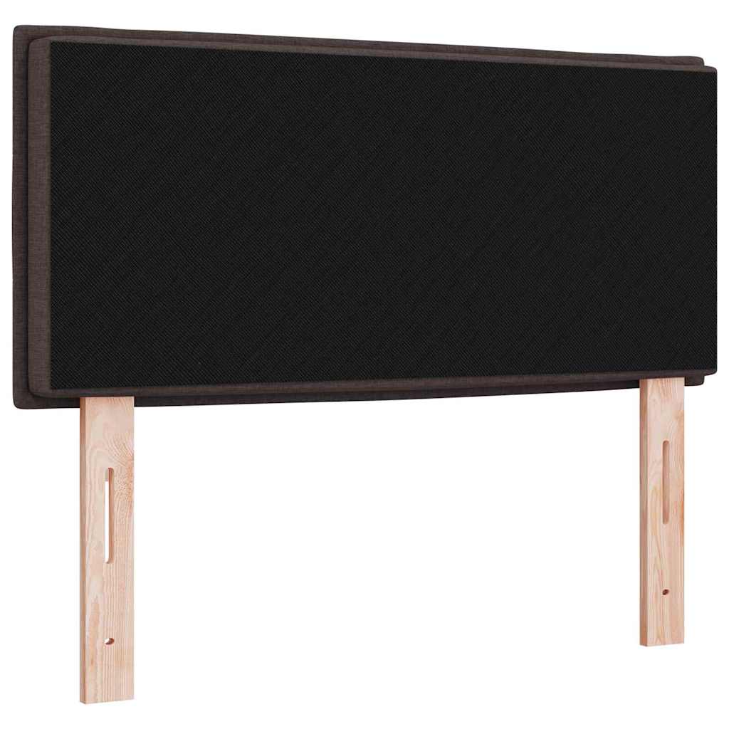 vidaXL Zagłówek Ciemny brąz 80 cm tkanina