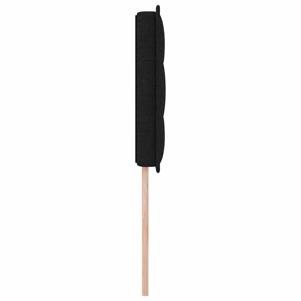 vidaXL Zagłówek Czarny 100 cm tkanina
