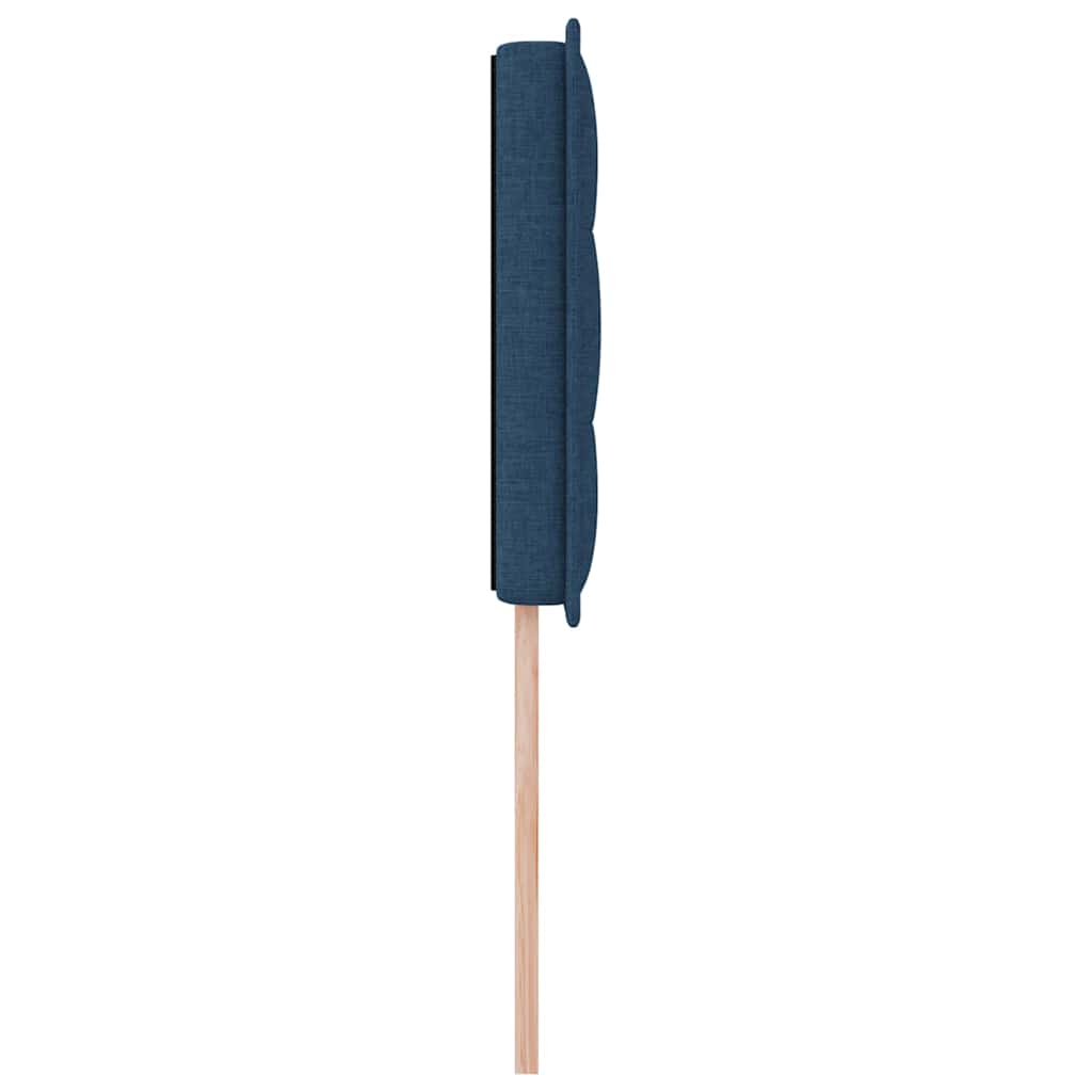 vidaXL Zagłówek Niebieski 100 cm tkanina