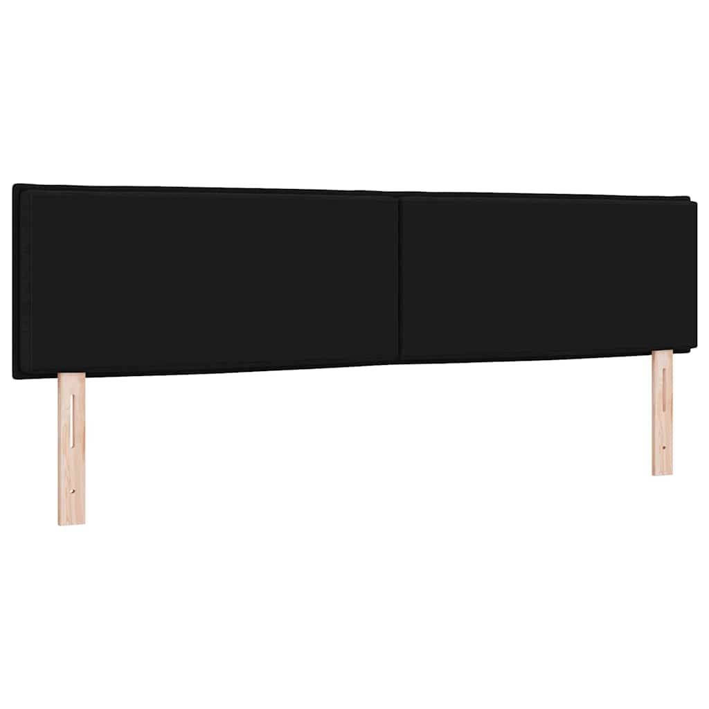 vidaXL Zagłówek Czarny 180 cm tkanina