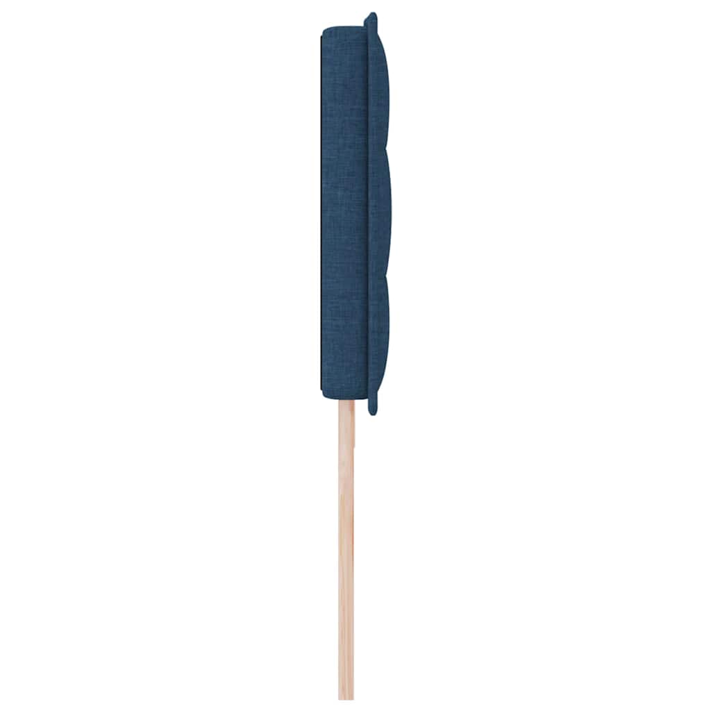 vidaXL Zagłówek Niebieski 200 cm tkanina