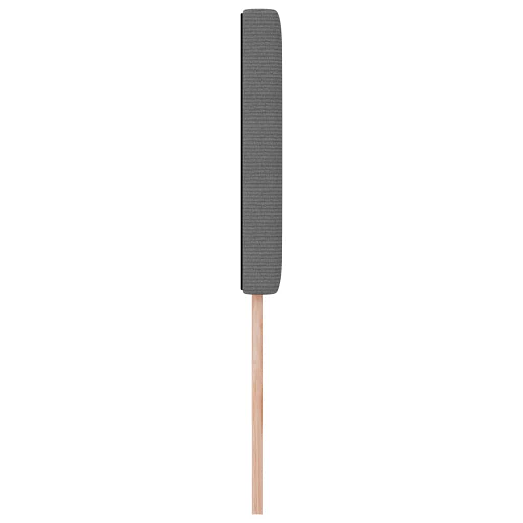 vidaXL Zagłówek Jasnoszary 100 cm Tkanina sztruksowa