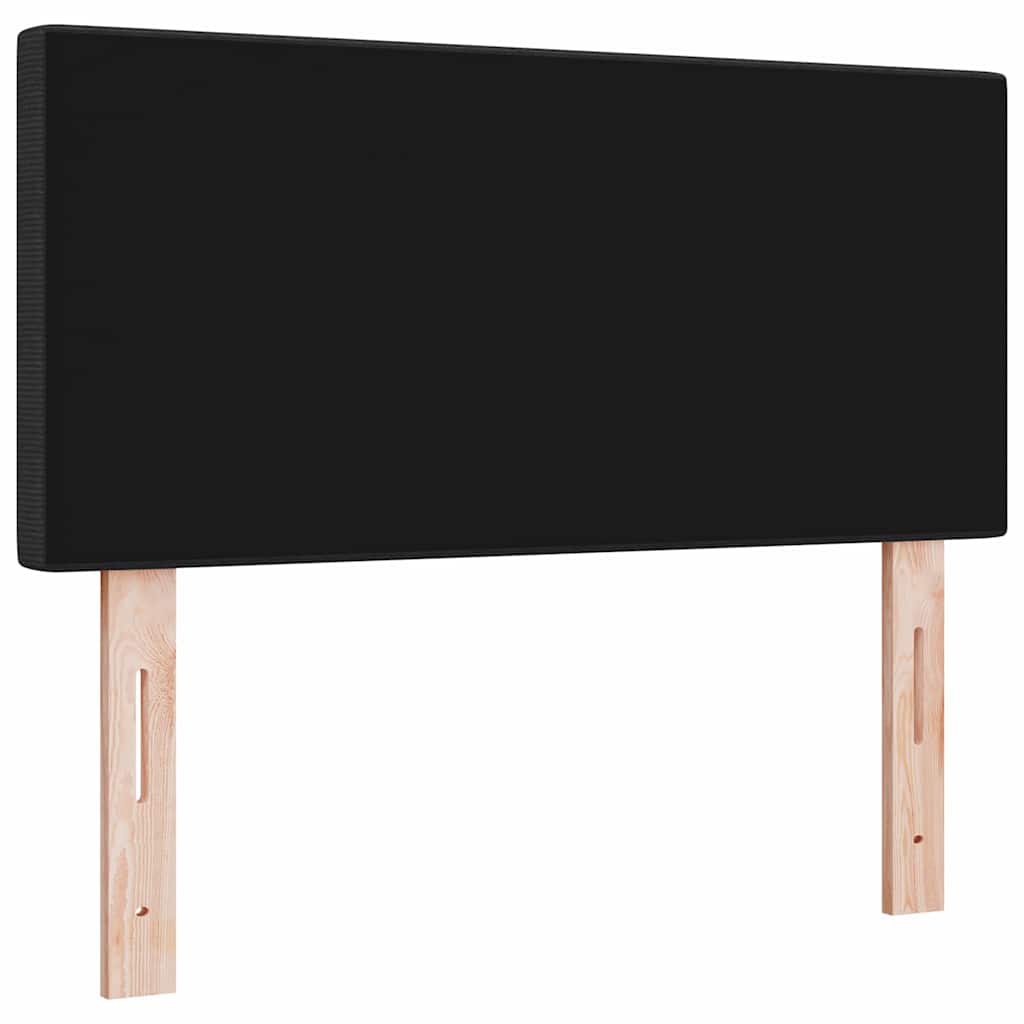 vidaXL Zagłówek Ciemnoszary 100 cm Tkanina sztruksowa