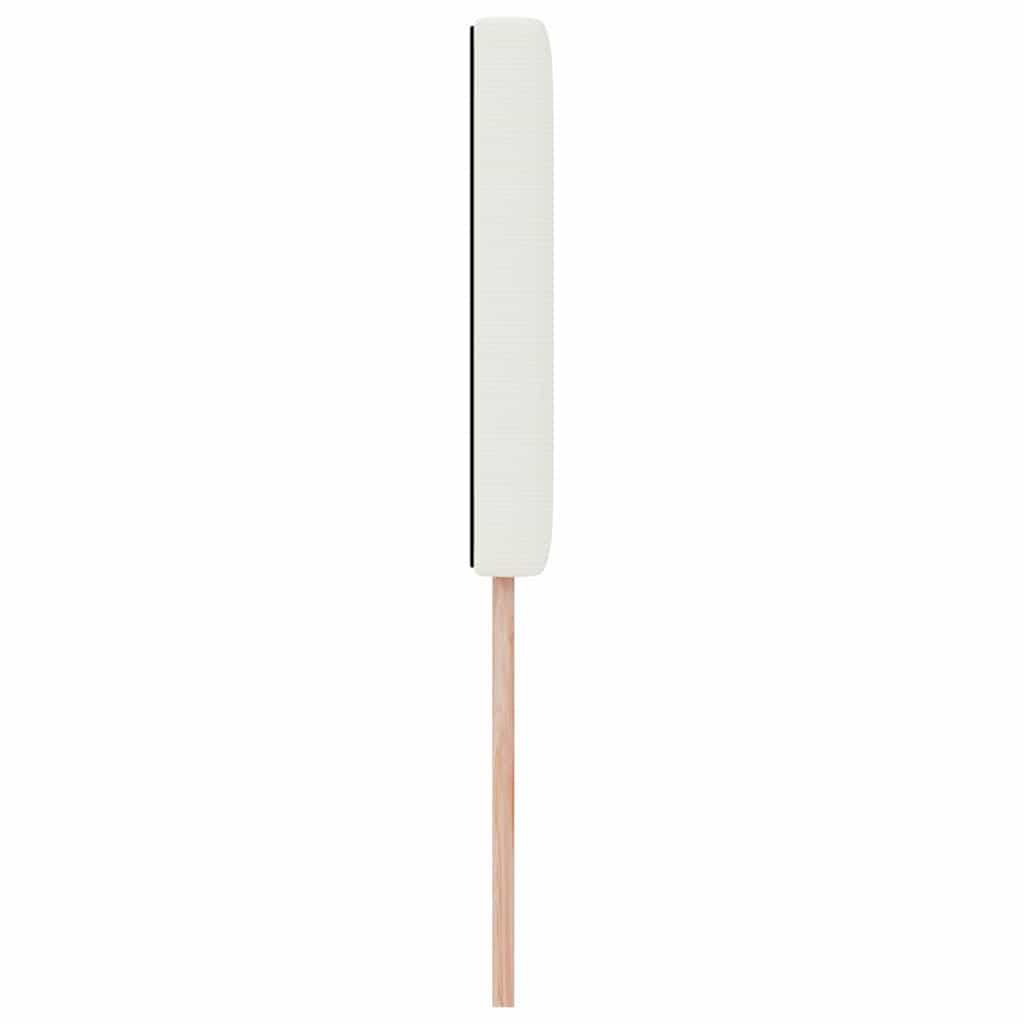 vidaXL Zagłówek Kremowy 100 cm Tkanina sztruksowa