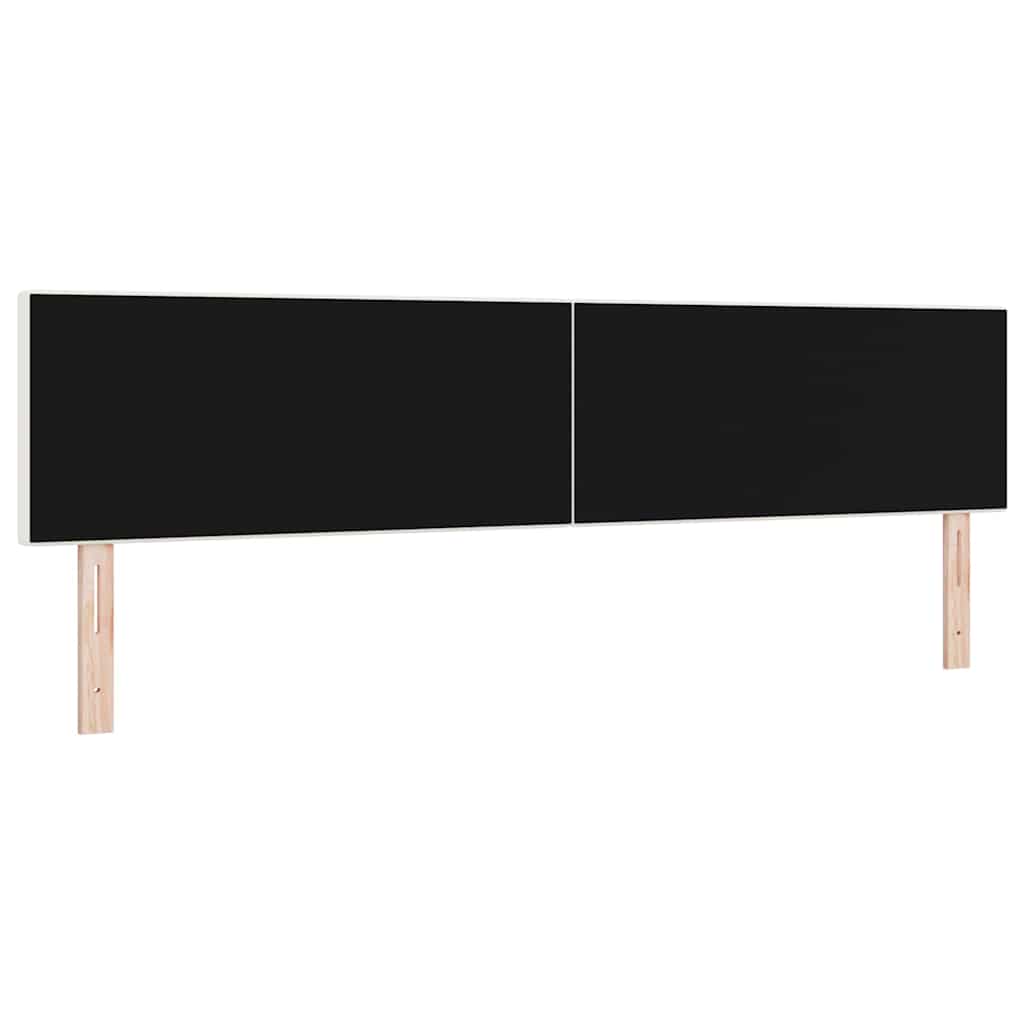 vidaXL Zagłówek Kremowy 200 cm Tkanina sztruksowa
