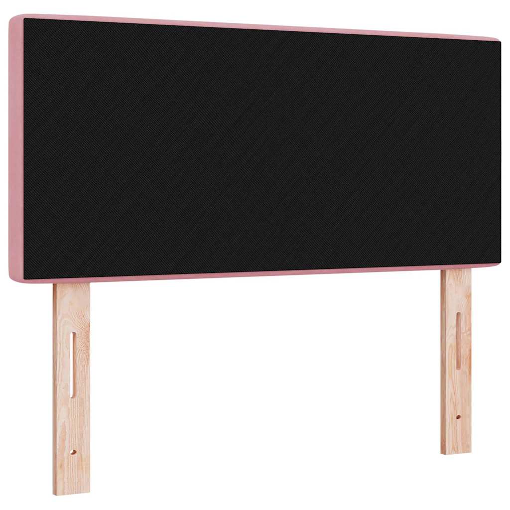 vidaXL Zagłówek Różowy 100 cm Aksamit