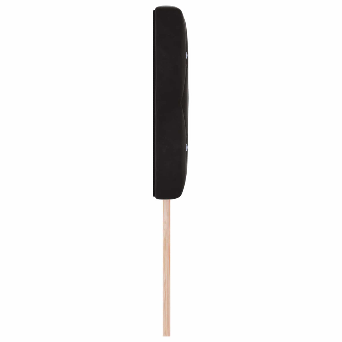 vidaXL Zagłówek Czarny 144 cm Aksamit