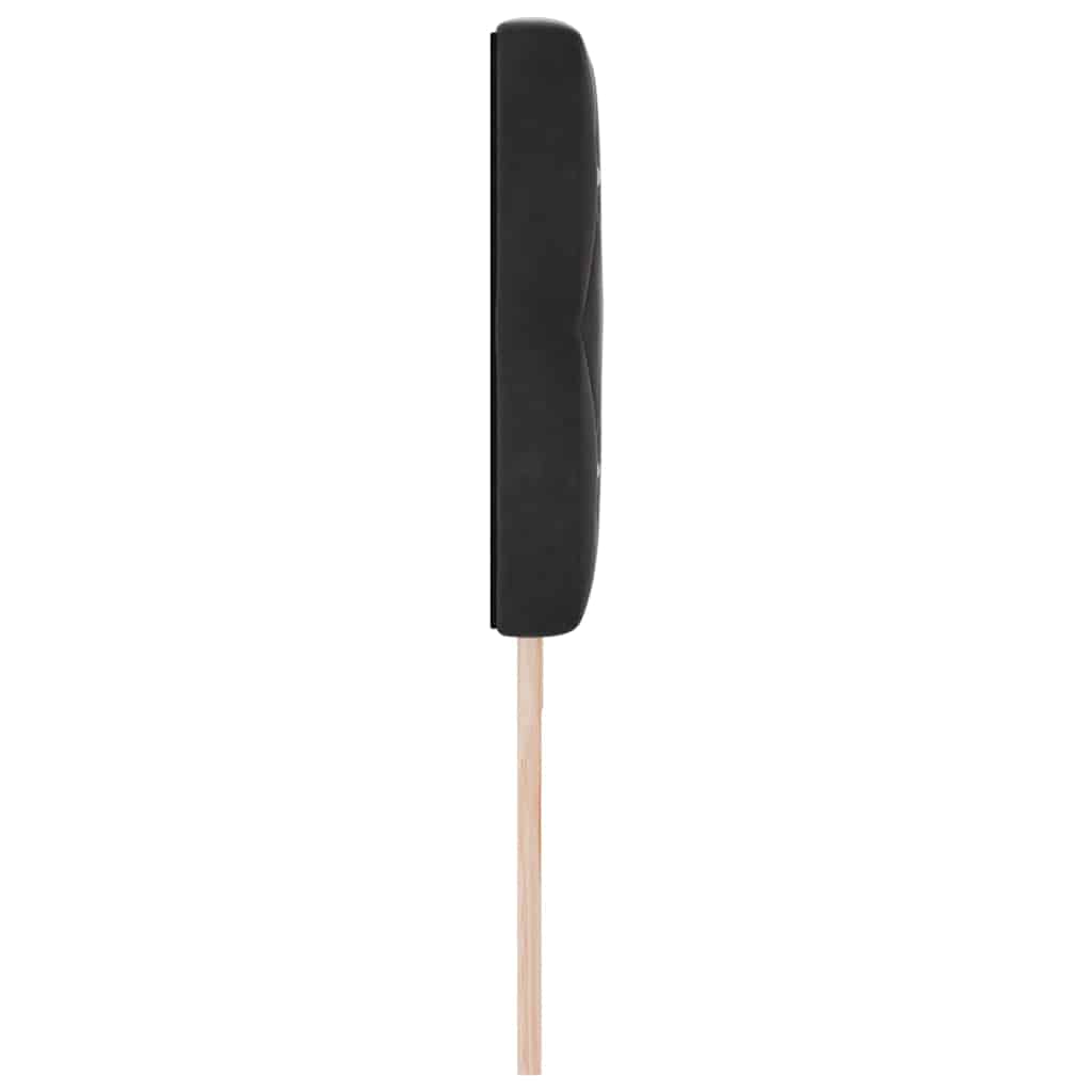 vidaXL Zagłówek Czarny 180 cm Aksamit