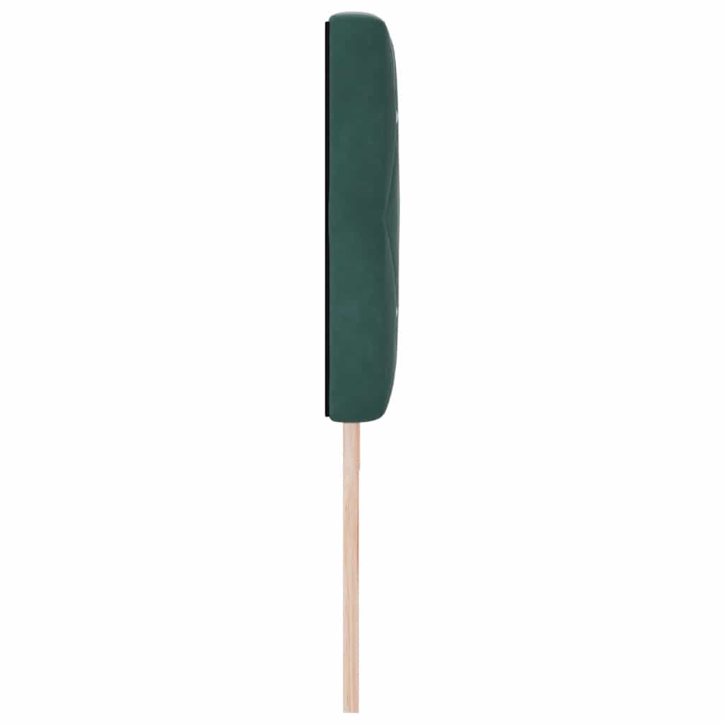 vidaXL Zagłówek Ciemna zieleń 180 cm Aksamit