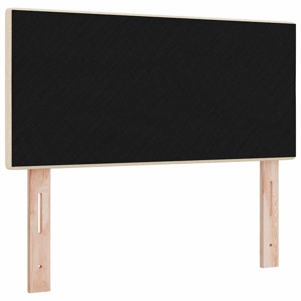 vidaXL Zagłówek regulowany pod względem wysokości Kremowy 90 cm