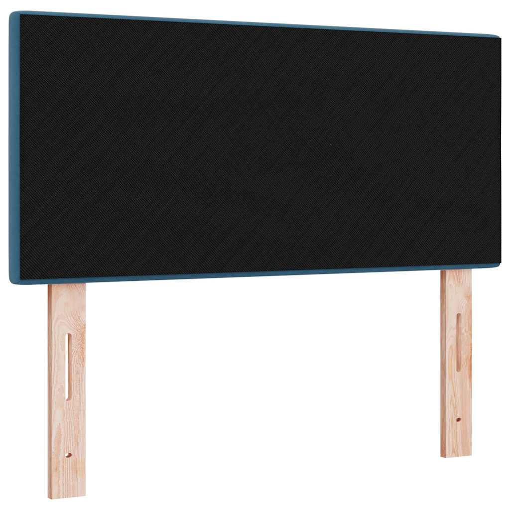 vidaXL Zagłówek Ciemnoniebieski 100 cm Aksamit