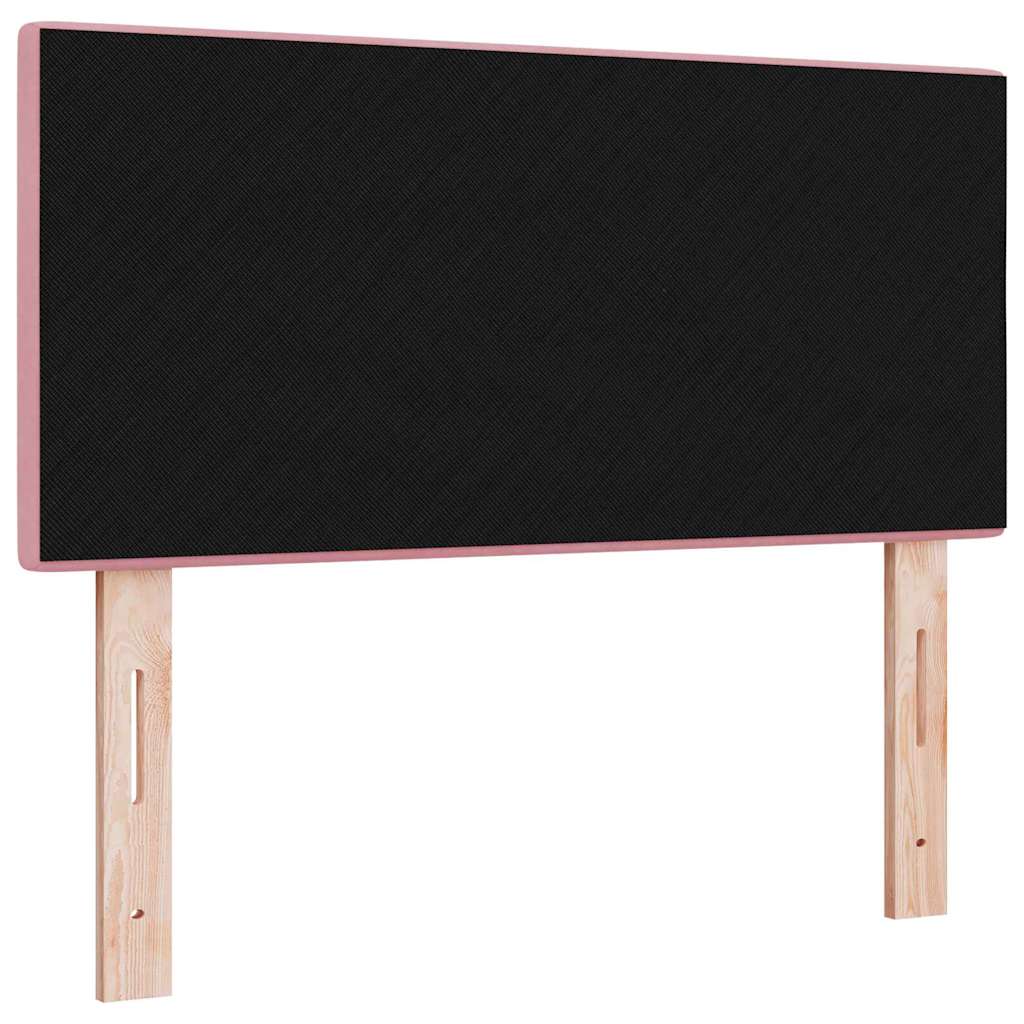 vidaXL Zagłówek Różowy 100 cm Aksamit