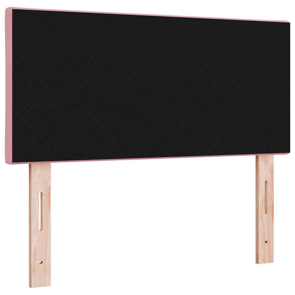 vidaXL Zagłówek Różowy 90 cm Aksamit