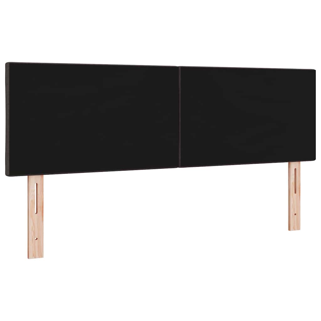 vidaXL Zagłówek Ciemny brąz 160 cm tkanina