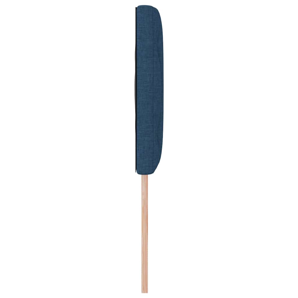 vidaXL Zagłówek Niebieski 160 cm tkanina