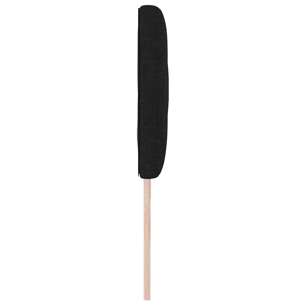 vidaXL Zagłówek Czarny 180 cm tkanina