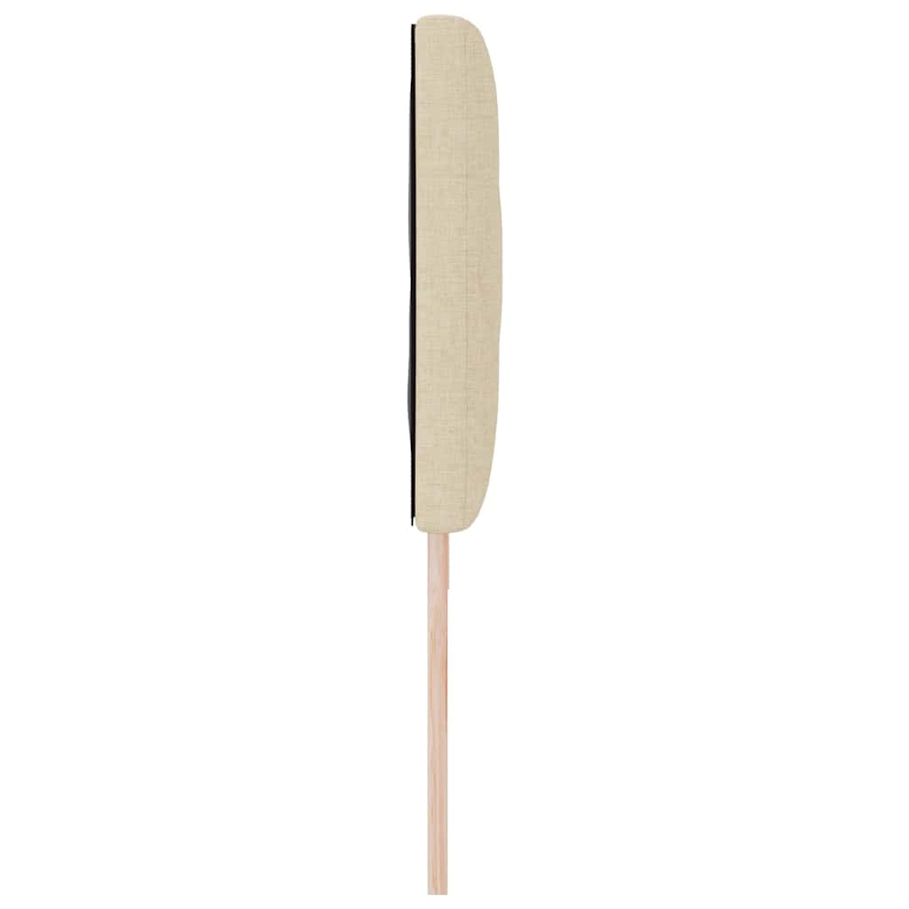 vidaXL Zagłówek Kremowy 180 cm tkanina