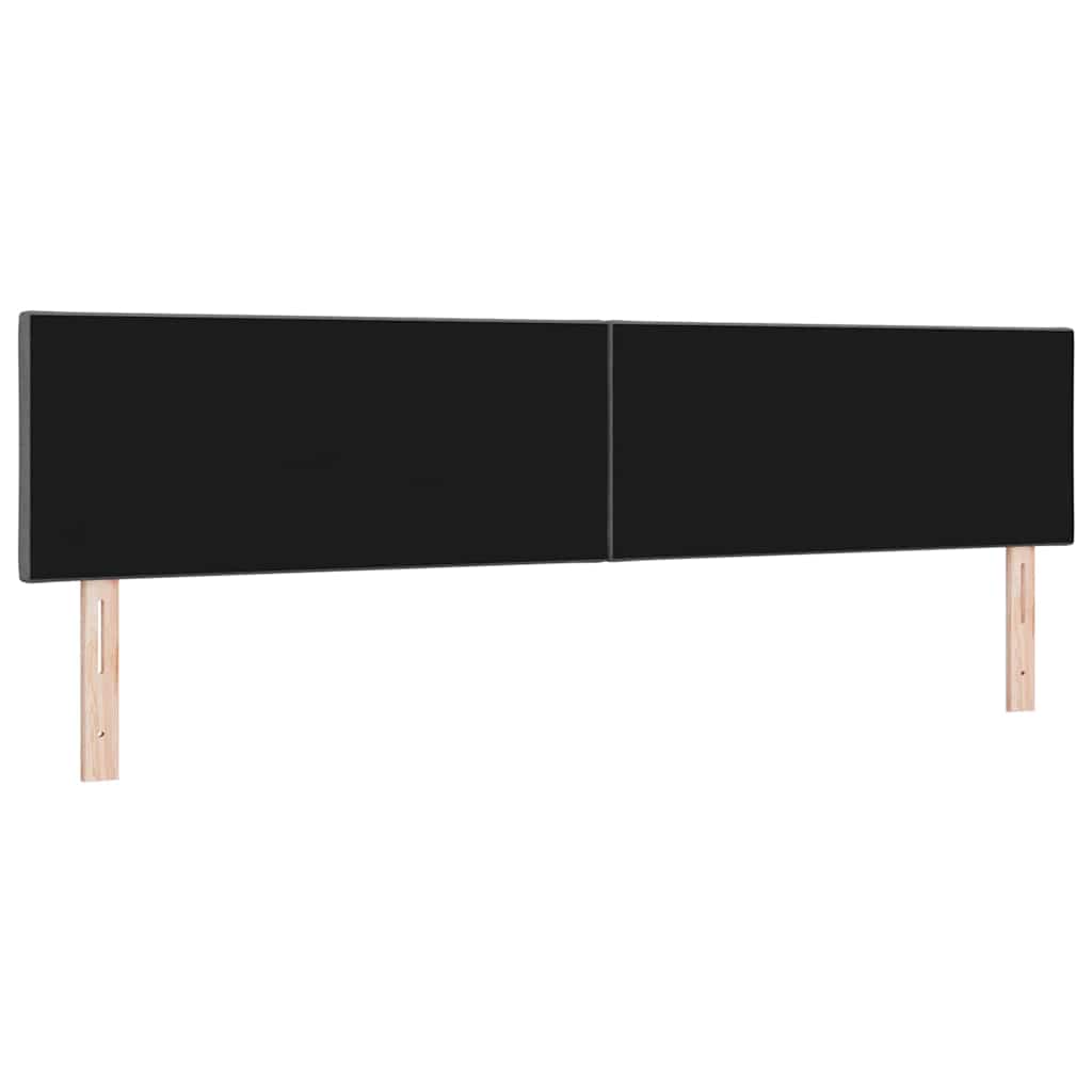vidaXL Zagłówek Ciemnoszary 200 cm tkanina