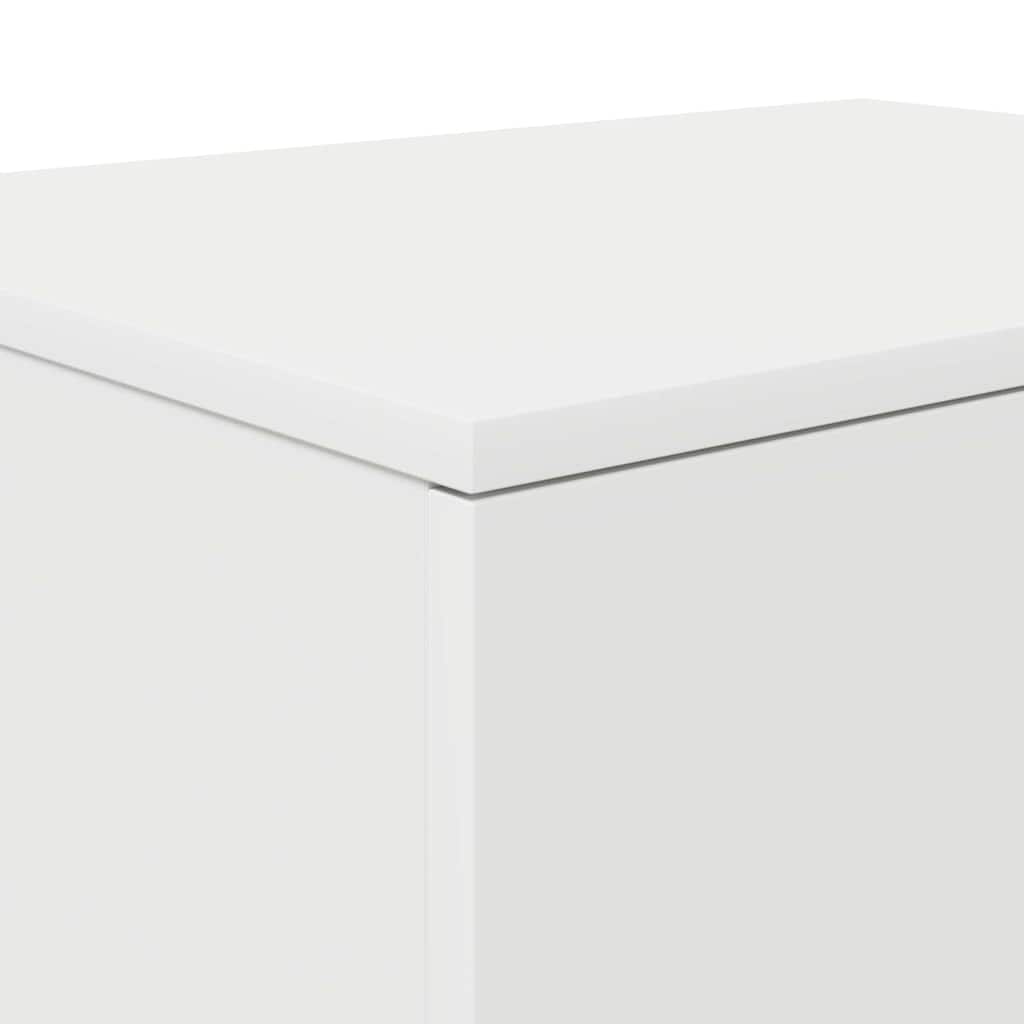 vidaXL Szafka do przechowywania 2 pcs Biały 127 x 41 x 40 cm