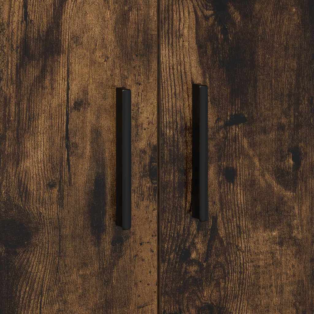 vidaXL Szafka do przechowywania 2 pcs Dąb wędzony 127 x 41 x 40 cm