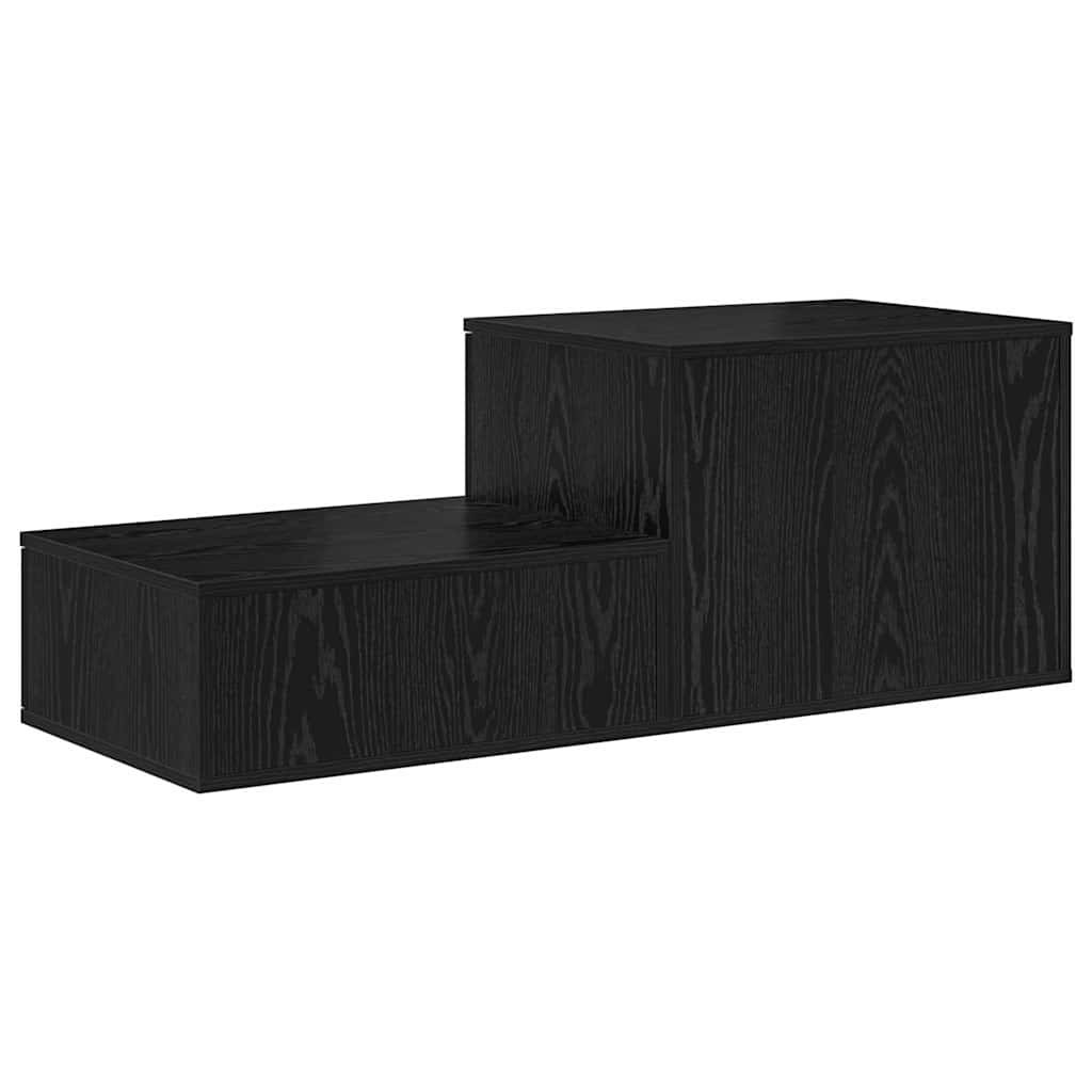 vidaXL Szafka do przechowywania 2 pcs Czarny Dąb 108 x 41 x 40 cm