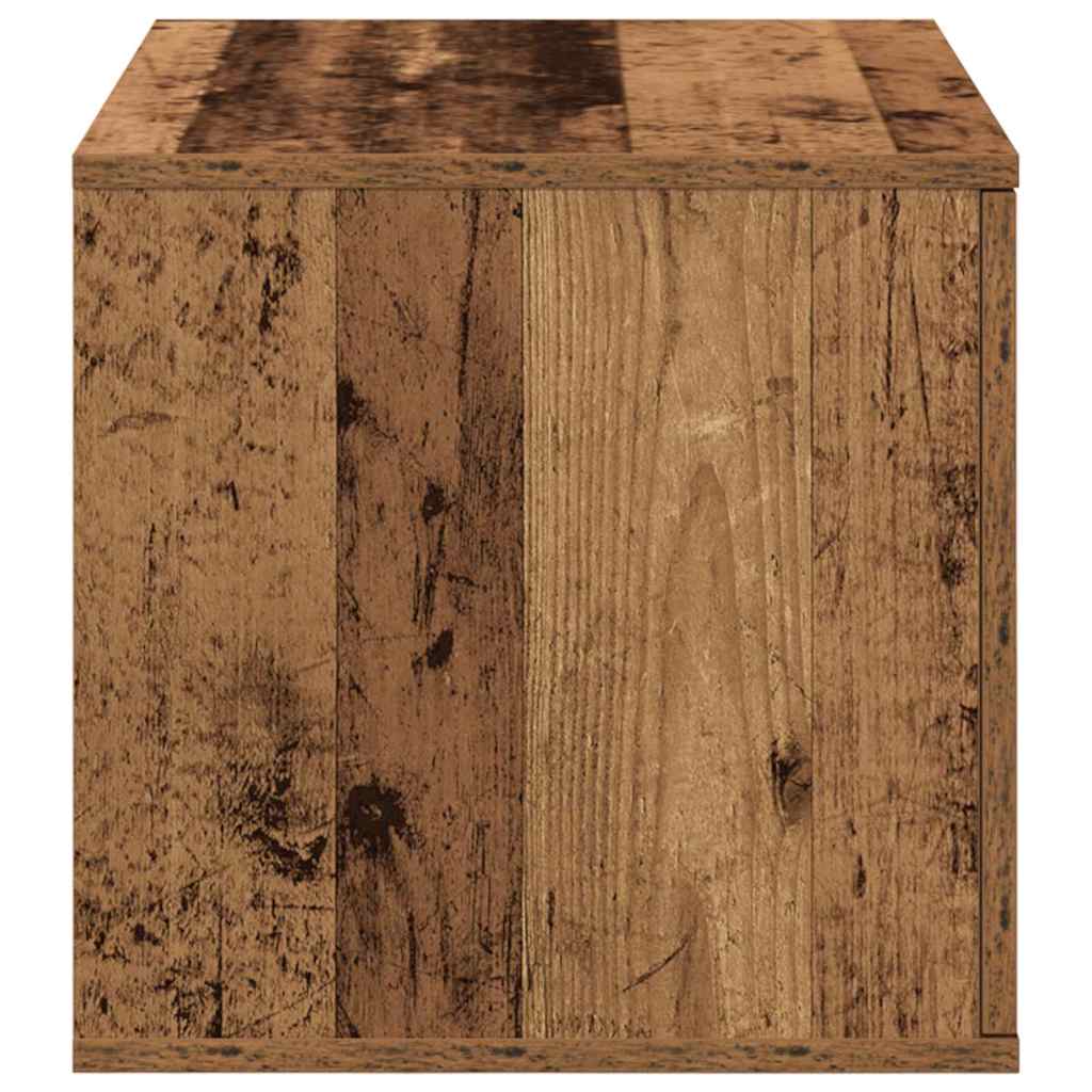 vidaXL Szafka do przechowywania 2 pcs Stare drewno 108 x 41 x 40 cm