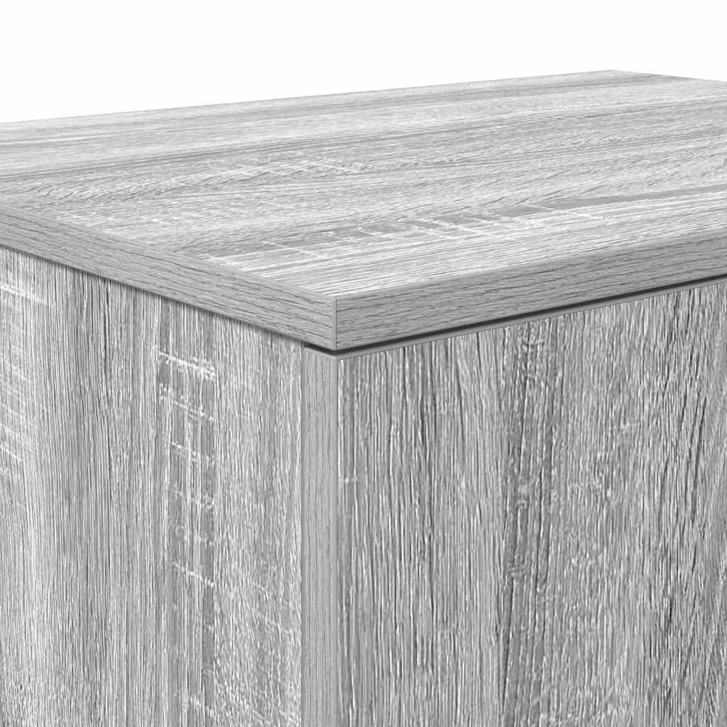 vidaXL Szafka do przechowywania 2 pcs Szary Sonoma 103 x 41 x 40 cm