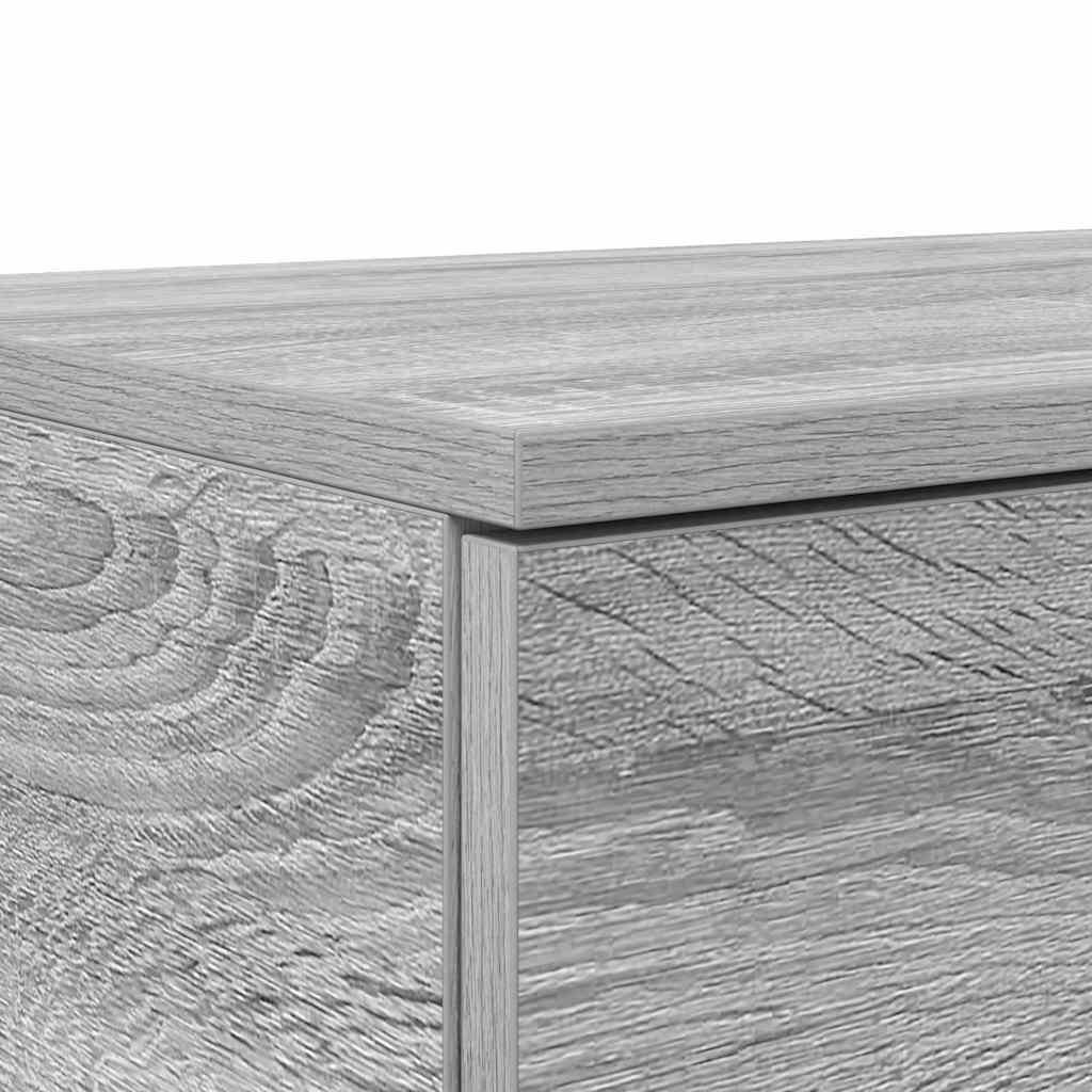 vidaXL Szuflady do łóżka z szufladą Szary Sonoma 100 x 36,5 x 16,5 cm