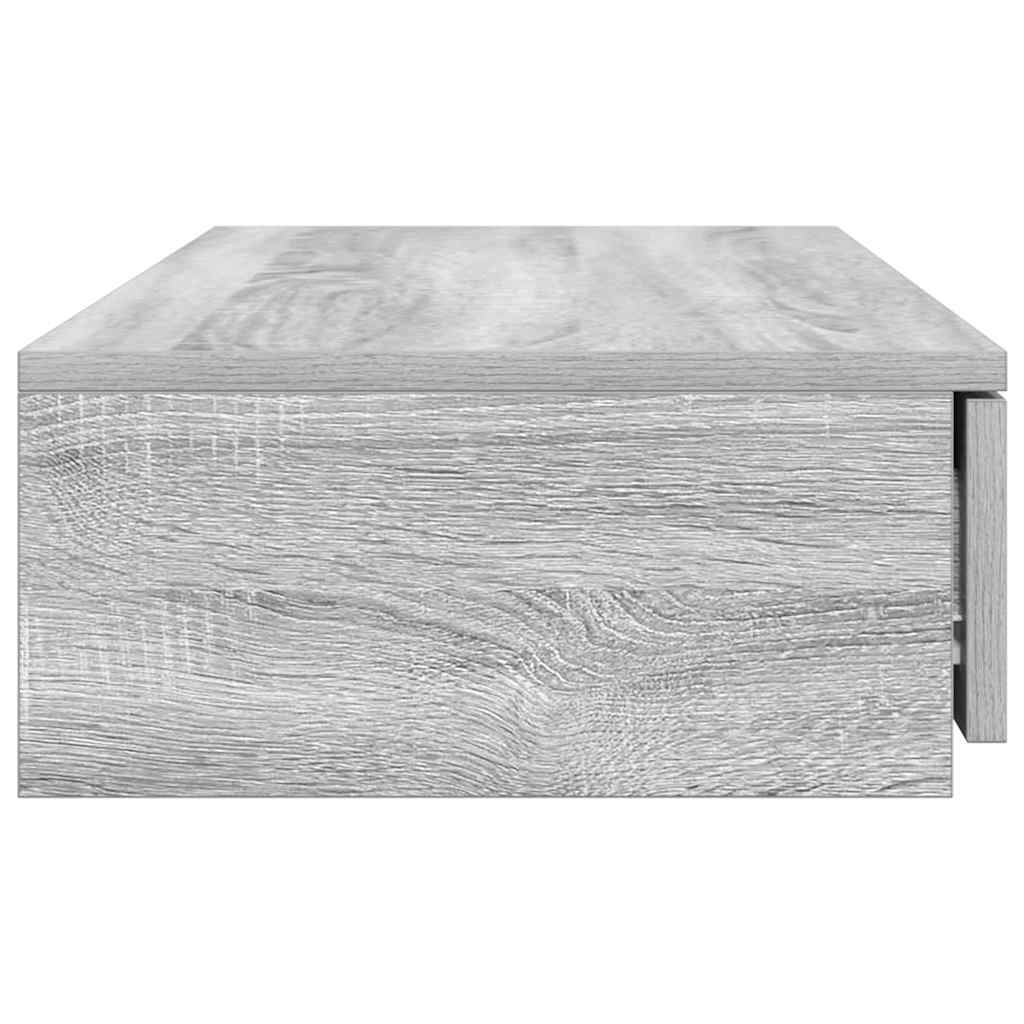 vidaXL Szuflady do łóżka z szufladą Szary Sonoma 100 x 36,5 x 16,5 cm