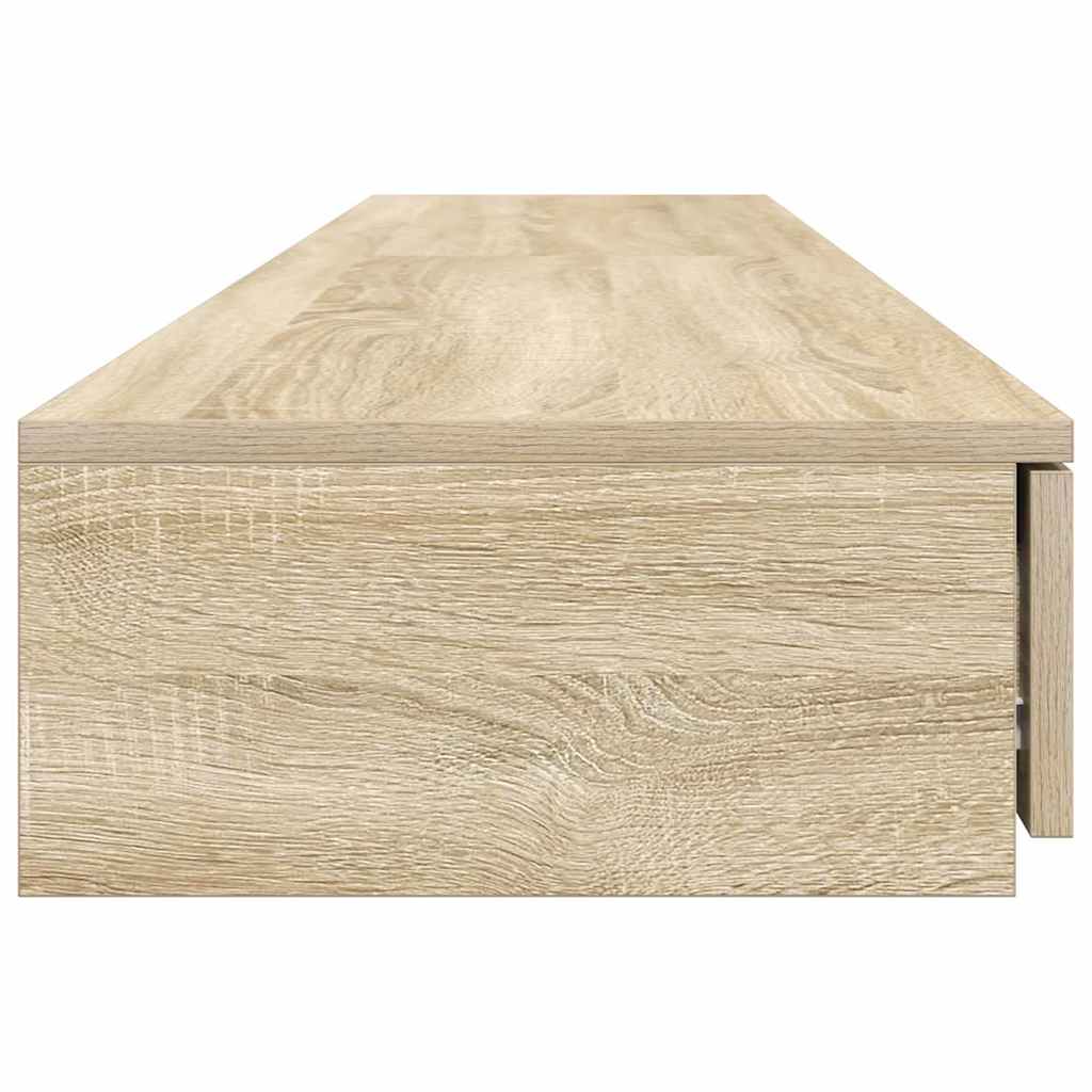 vidaXL Szuflady do łóżka z szufladą Dąb Sonoma 200 x 36,5 x 16,5 cm