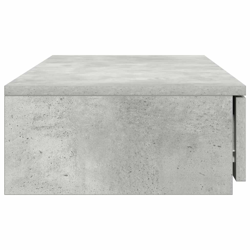 vidaXL Szuflady do łóżka z szufladą Betonowy szary 80 x 36,5 x 16,5 cm