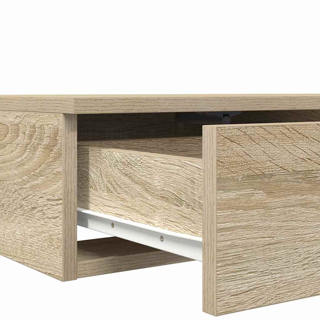 vidaXL Szuflady do łóżka z szufladą Dąb Sonoma 90 x 36,5 x 16,5 cm