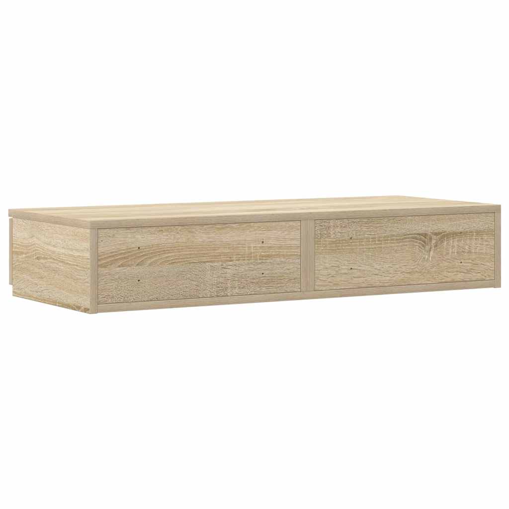vidaXL Szuflady do łóżka z szufladą Dąb Sonoma 90 x 36,5 x 16,5 cm