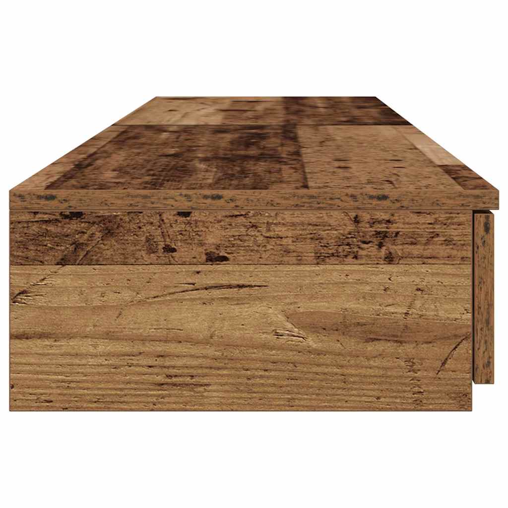 vidaXL Szuflady do łóżka z szufladą Stare drewno 150 x 36,5 x 16,5 cm