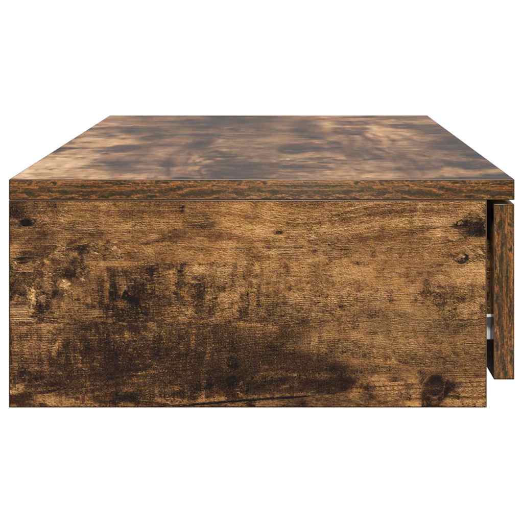 vidaXL Szuflady do łóżka Dąb wędzony 75 x 36,5 x 16,5 cm