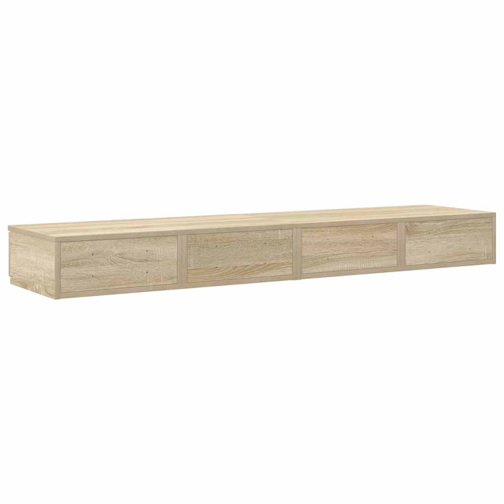 vidaXL Szuflady do łóżka z szufladą Dąb Sonoma 160 x 36,5 x 16,5 cm