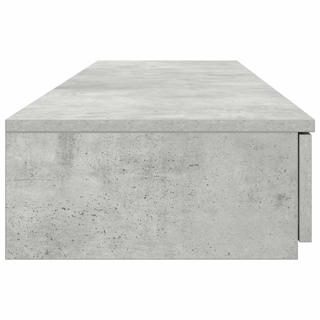 vidaXL Szuflady do łóżka Betonowy szary 160 x 36,5 x 16,5 cm