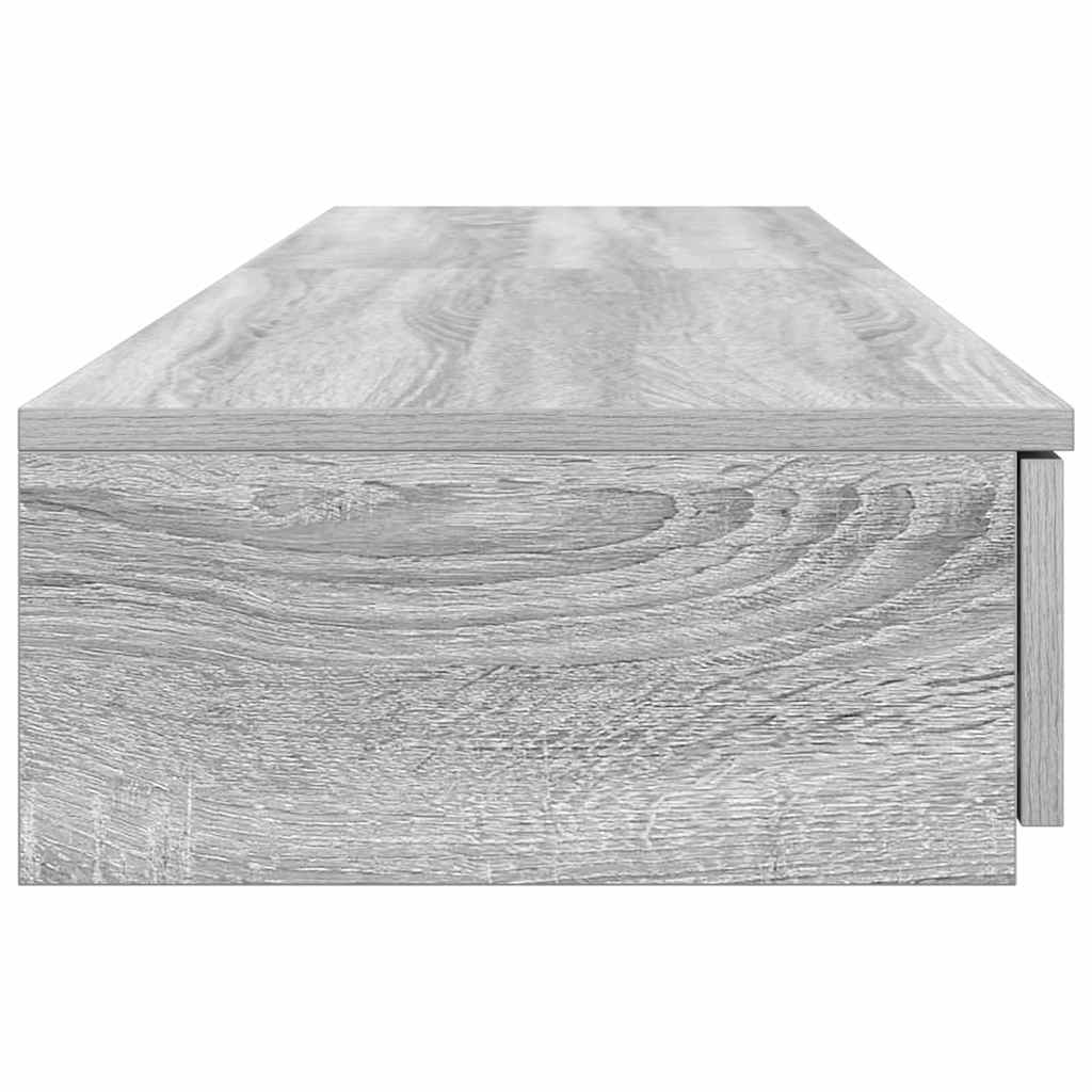 vidaXL Szuflady do łóżka z szufladą Szary Sonoma 160 x 36,5 x 16,5 cm