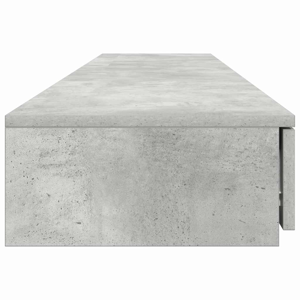 vidaXL Szuflady do łóżka Betonowy szary 180 x 36,5 x 16,5 cm